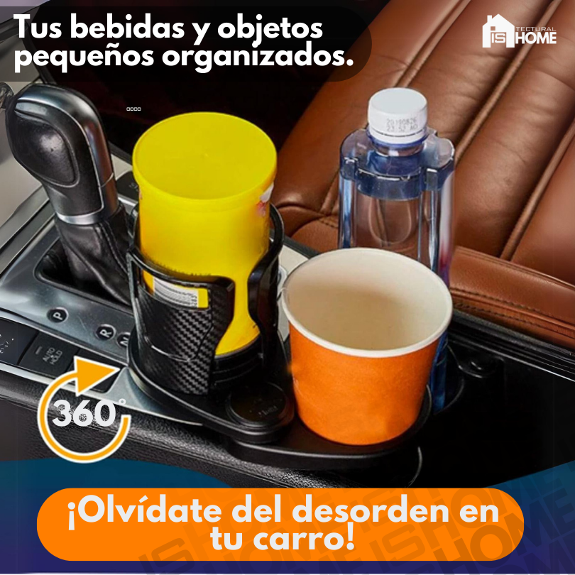 PORTA BEBIDAS 4 en 1 | CUPFLEX 360