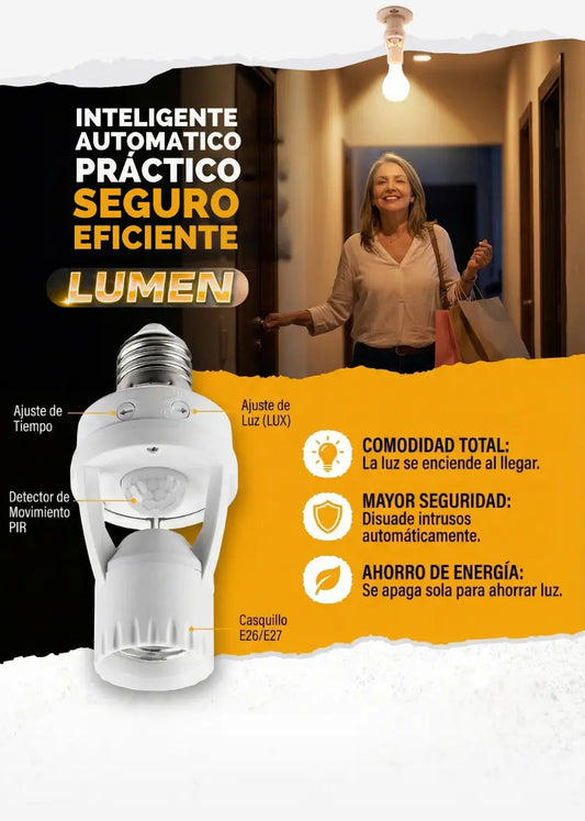 Sensor de Bombillo LUMEN
