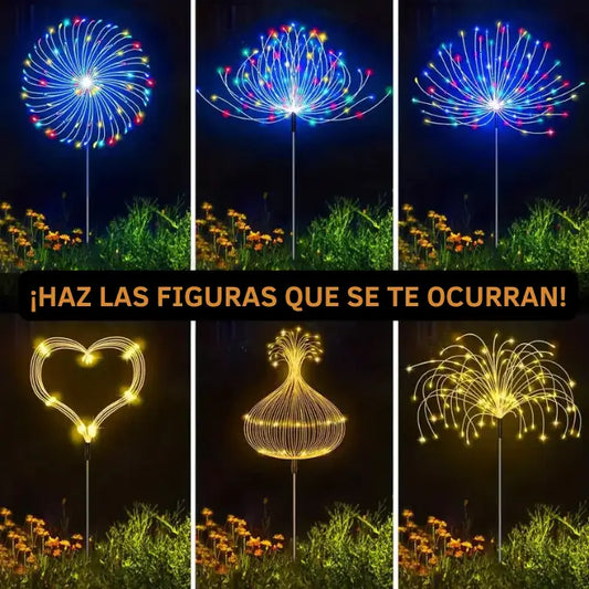 LED FUEGOS ARTIFICIALES (Paq x 2 und)