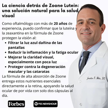 Zoone Luteina Vitaminas para los Ojos