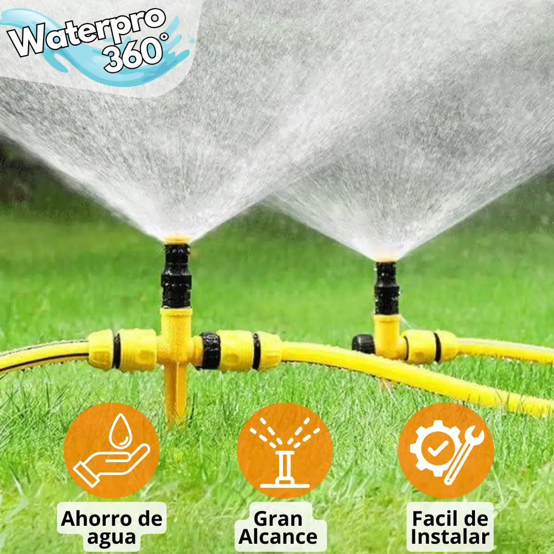 ROCIADOR DE CESPED | WATERPRO 360°